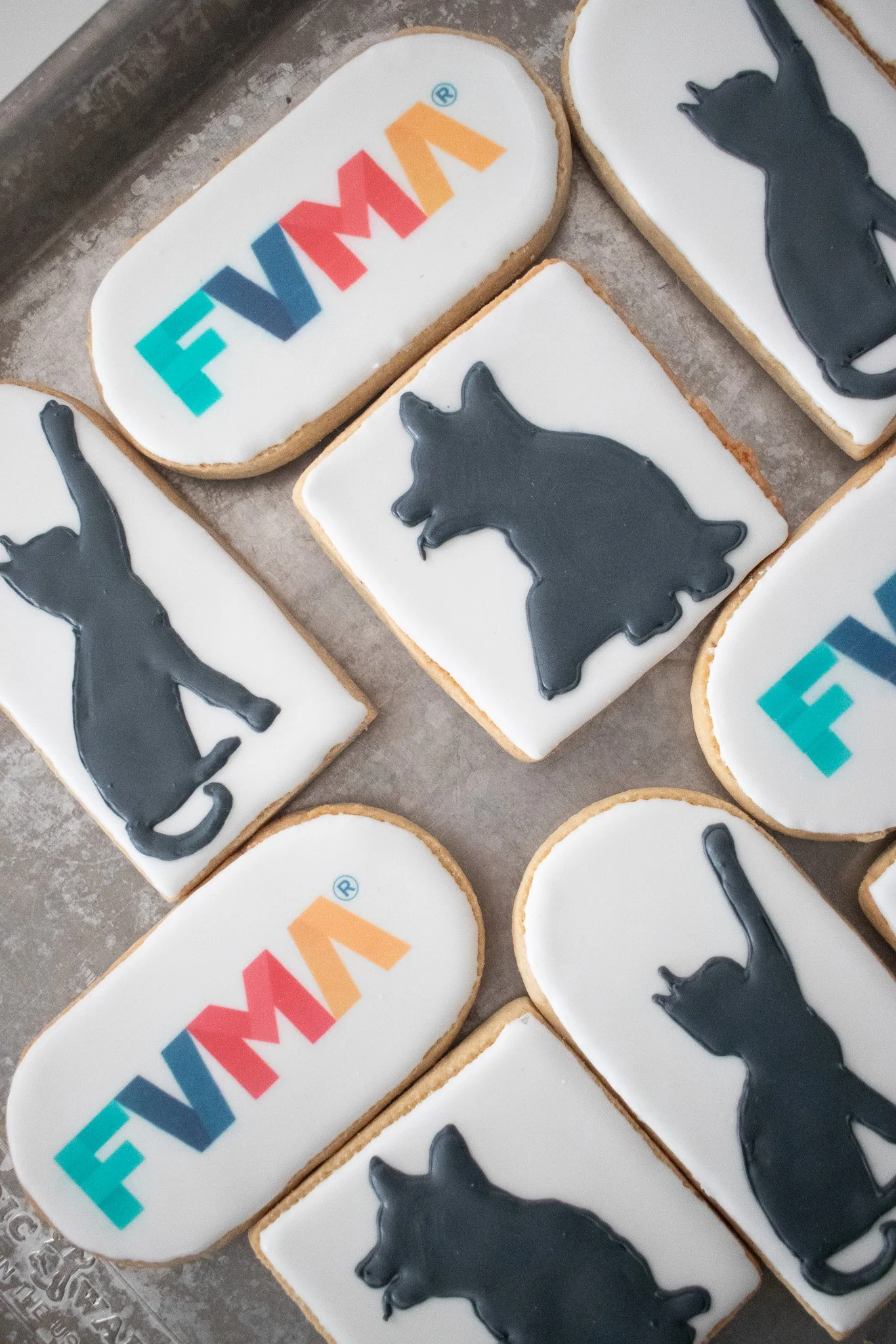 FVMA Logo Cookies