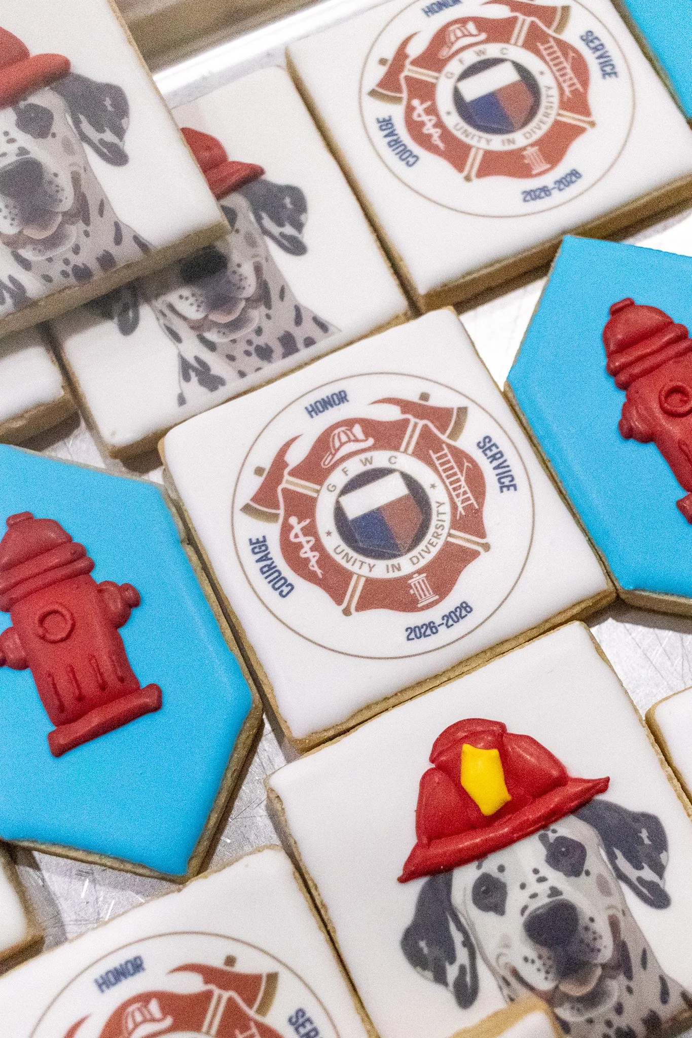 Firefighter Inspired Cookies 