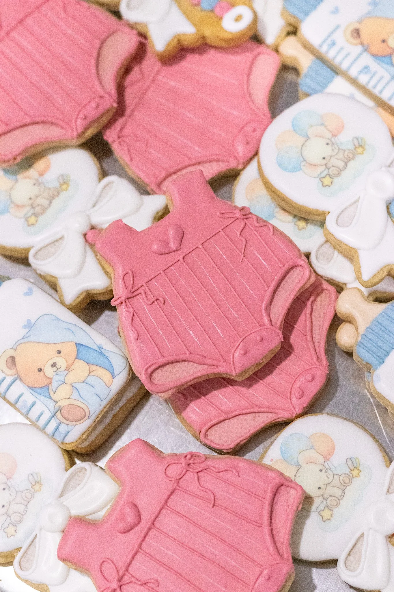 Joint Baby Shower Cookies