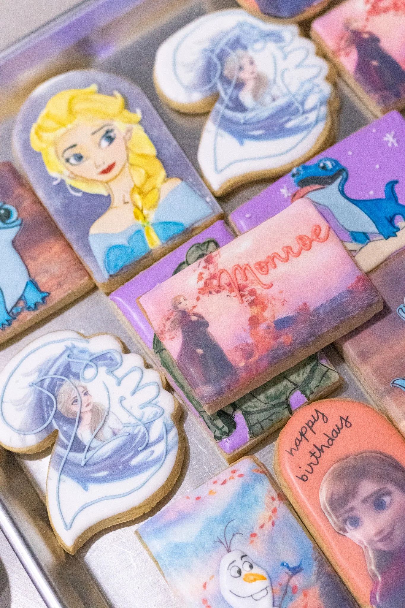 Frozen 2 Inspired Cookies