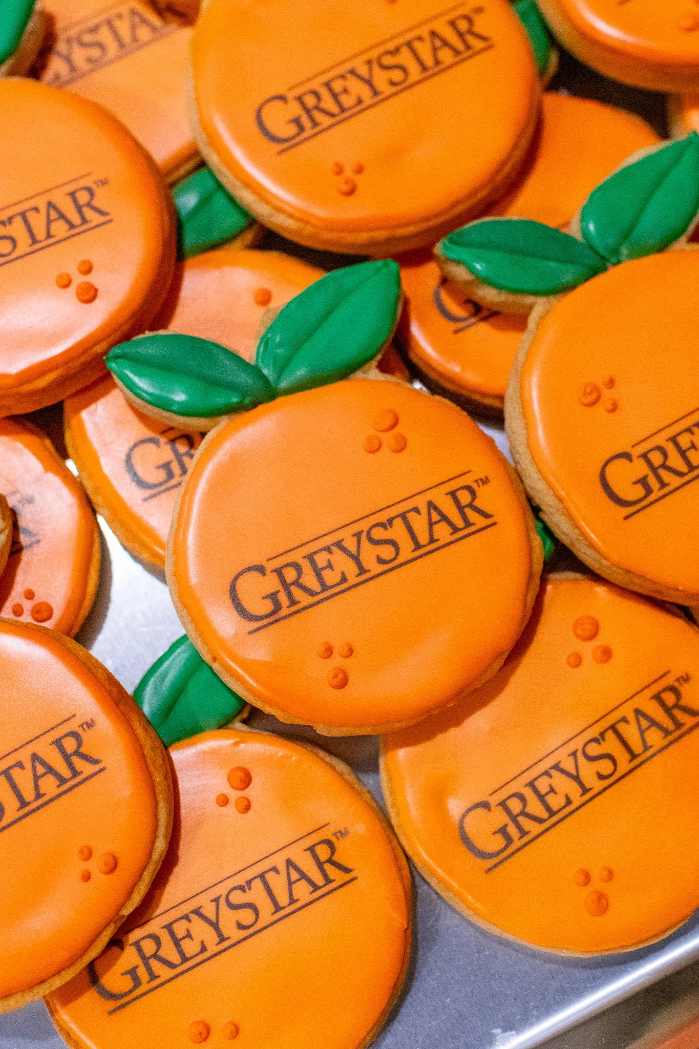 Greystar Logo Cookies