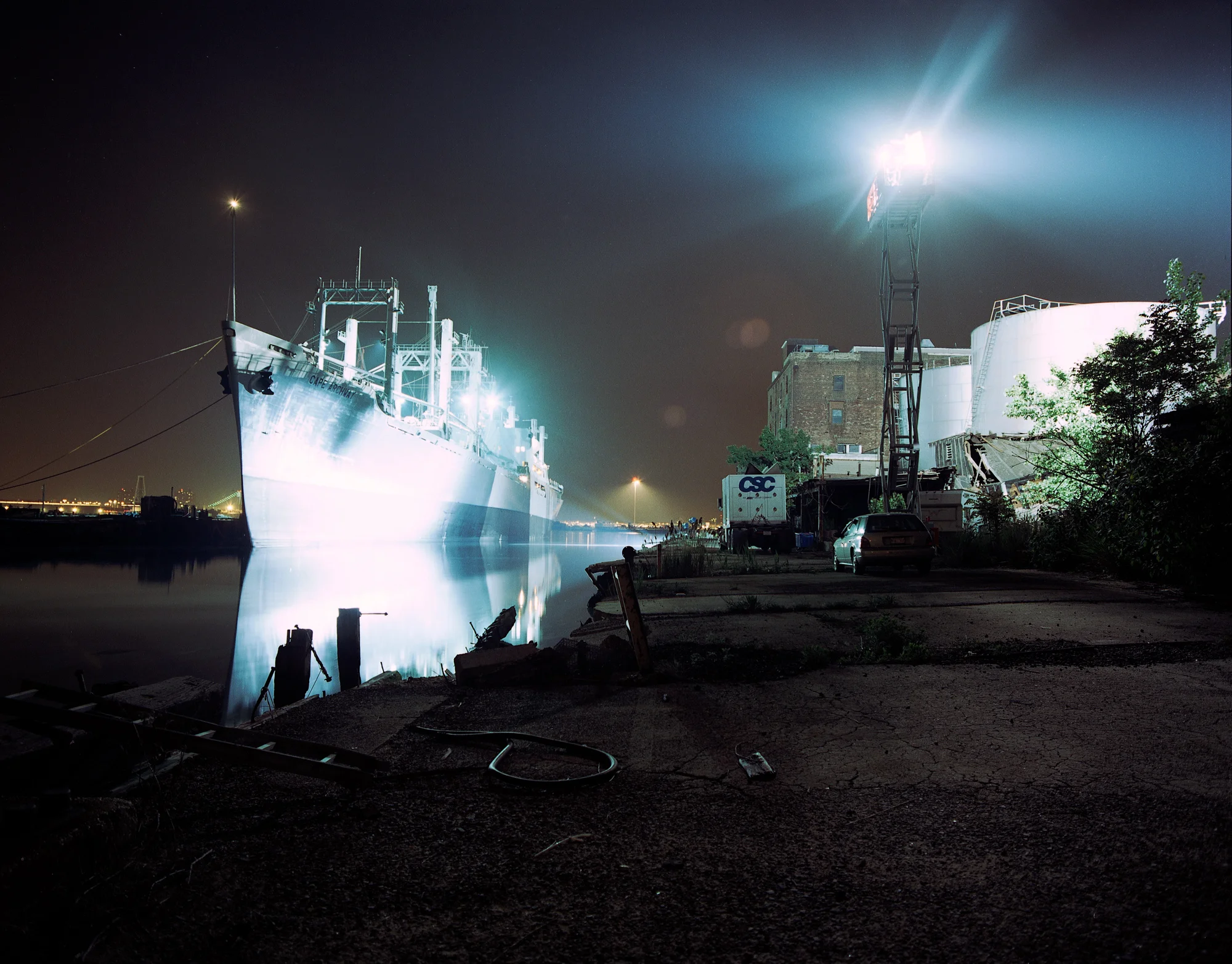 Tanker Near the set of ‘A beautiful Mind’