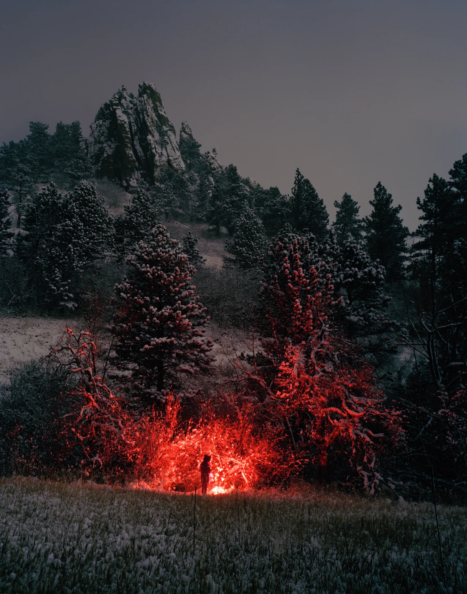 Mapleton Refuge, 2011 (38.5x30 & 60x48,5”)