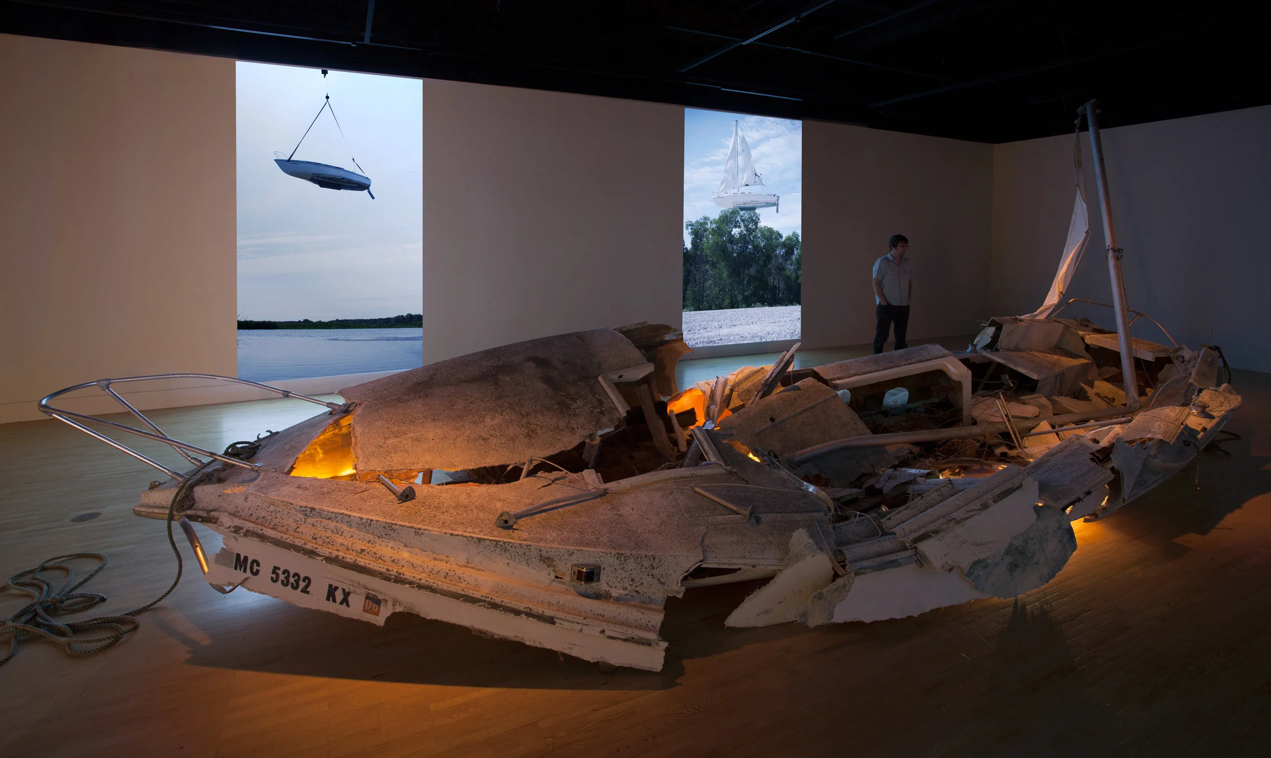 Through the Skies for You (installation view)