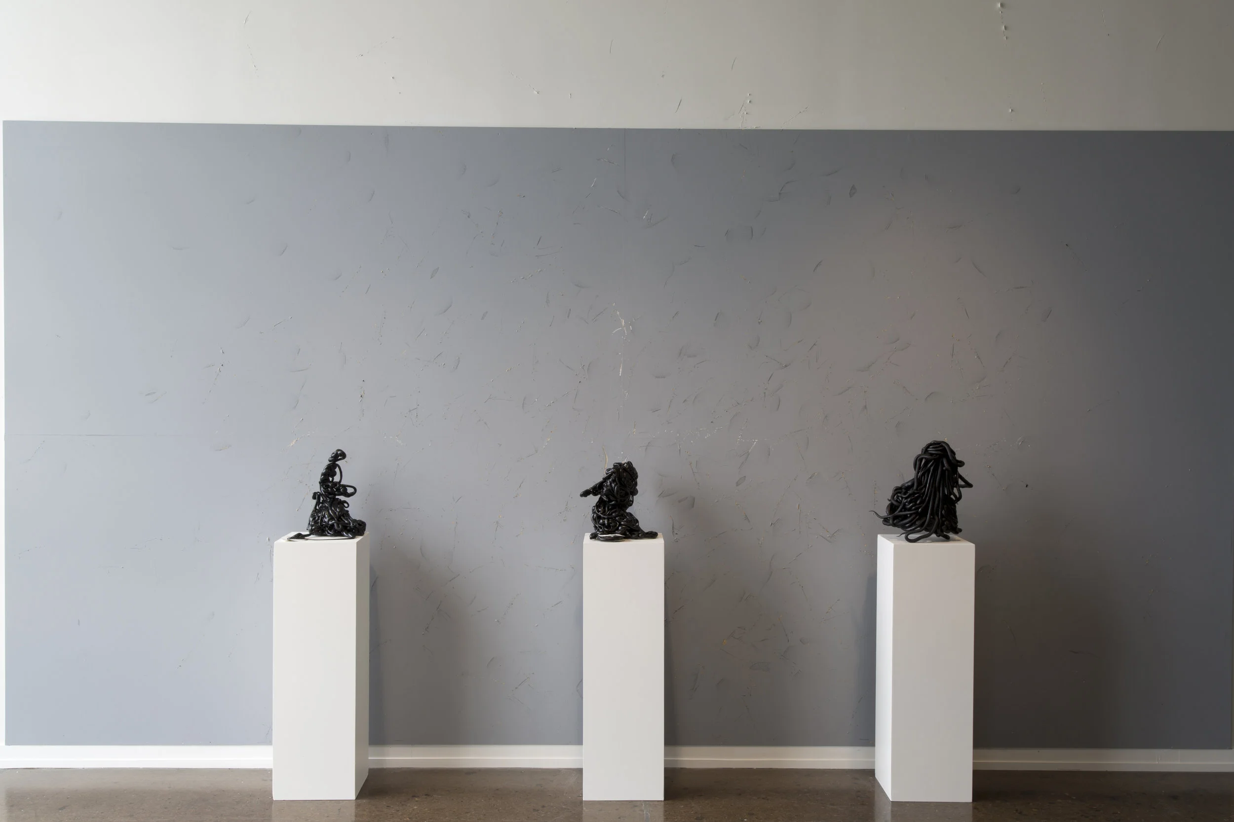 Dark Matter I, II, & III (installation view)