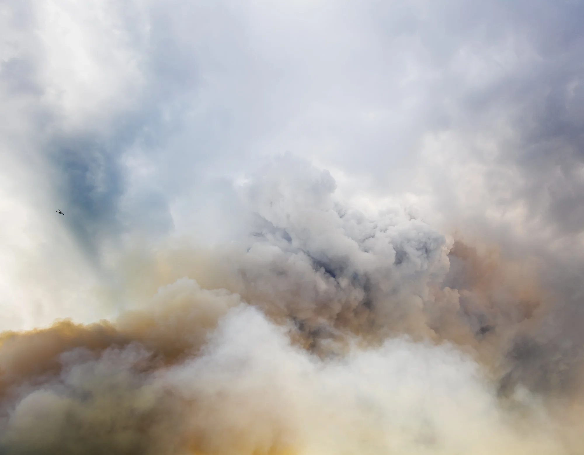 La Tuna Fire Clouds