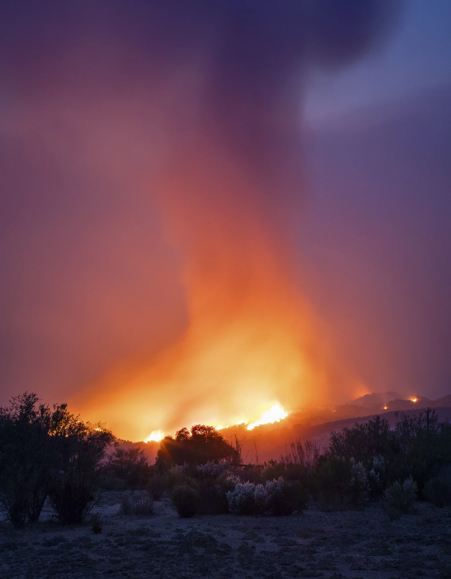 Thomas Fire Controlled Burn