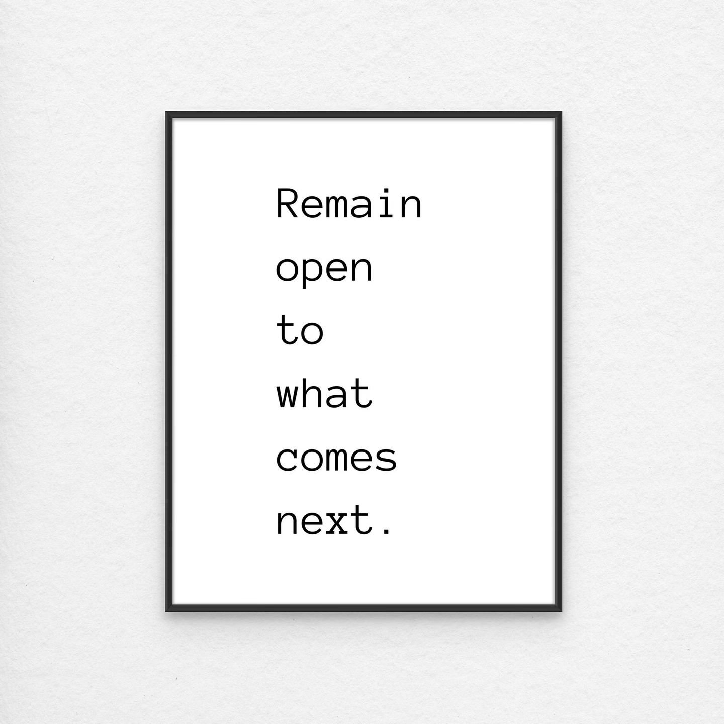 You never know what&rsquo;s just around the corner. Browse the collection of inspirational quotes on Etsy! Direct digital downloads make for easy printing and quick display 👍🏻 https://leighwords.etsy.com #leighwords #wallart #digitaldownload