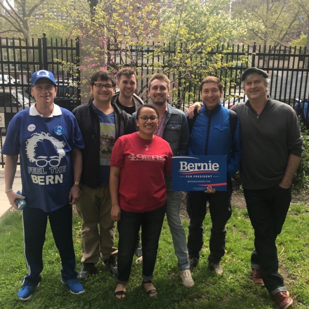 Just finished first Sanders organizational meeting in East Harlem. Feeling really good about this campaign.  So healthy to have a way to respond to the threats on all I love. 
Looking forward to more.

#organizewithbernie