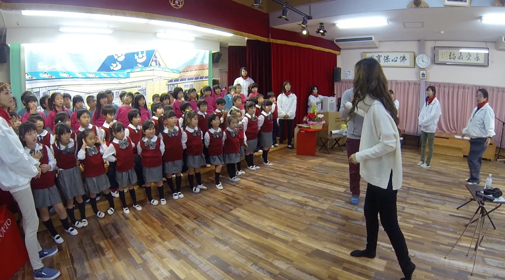 AK with Minato Preschool Kids