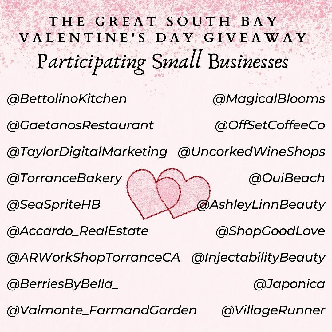 VALENTINES GIVEAWAY &hearts;️

Do you want to win the ultimate small business giveaway to keep for yourself or gift to the ones you love?

We&rsquo;ve partnered with some amazing small establishments and we&rsquo;re proud to bring you The Great South