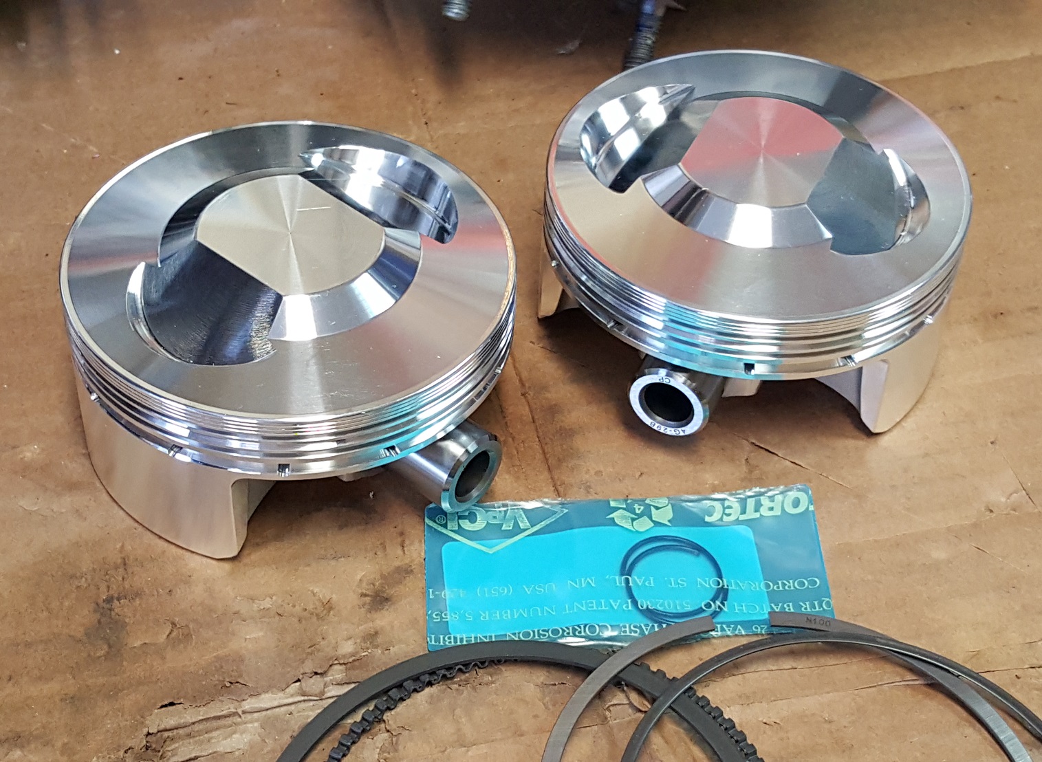 Razzo Rosso Piston Kit, 94mm $499/set
