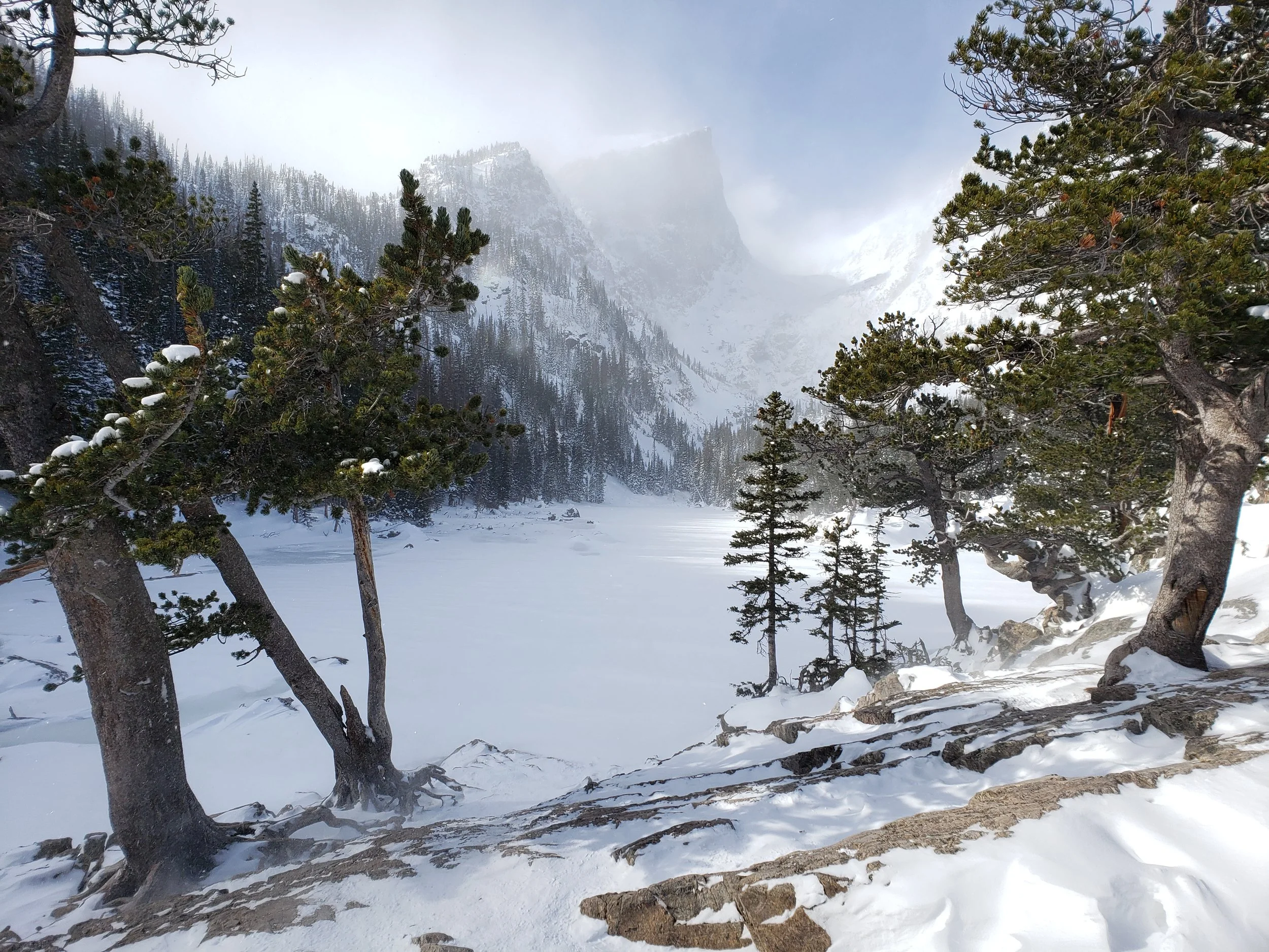 Picture taken of Dream Lake by Jeff Miller