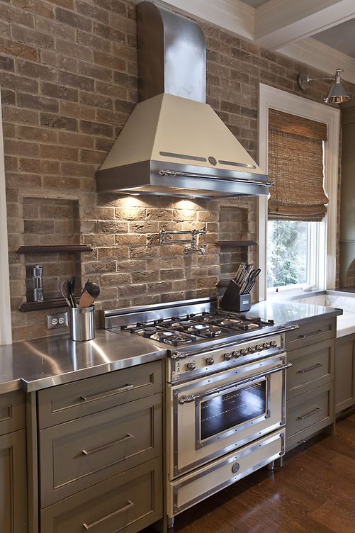 Kitchen Countertop Materials, Stainless Steel Countertops Tile Backsplash