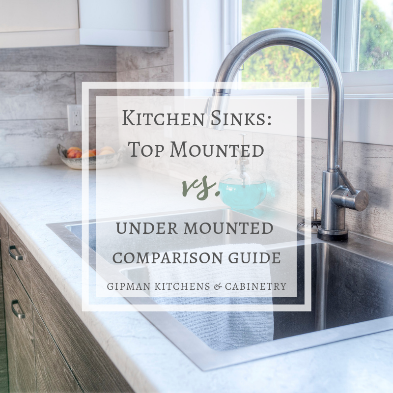 Undermount Vs Drop In Kitchen Sink, What Kind Of Countertop Do I Need For Undermount Sink