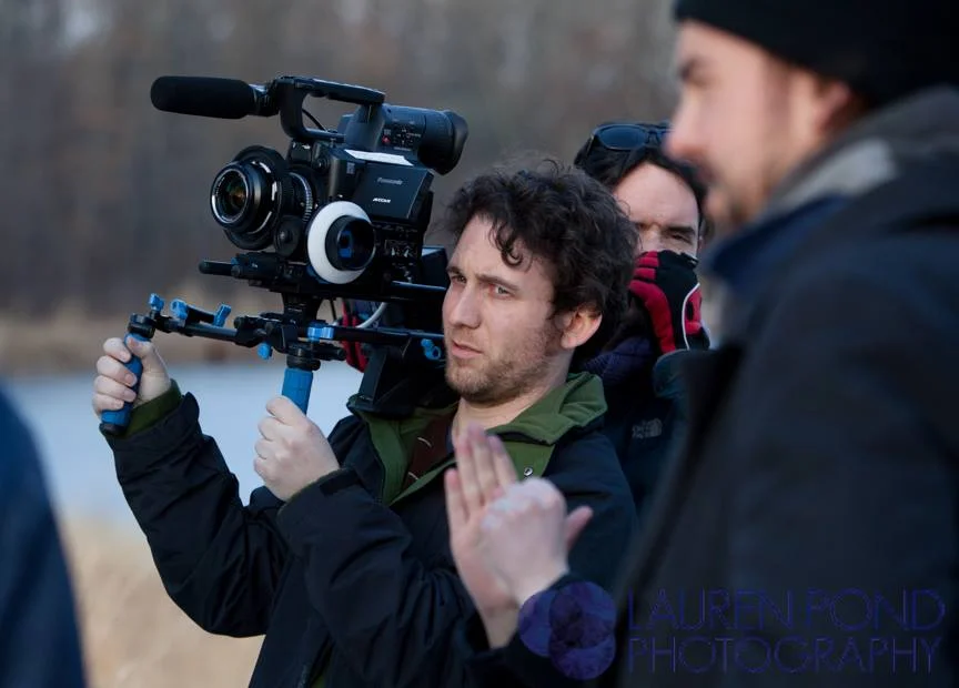 Handheld rig fun on location with DP Michael Greene