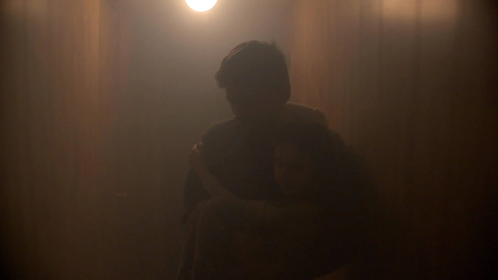 Anthony Baldasare as Travis and Lilly Colley as Trinity