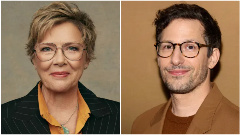 Annette Bening Joins Andy Samberg In ‘42.6 Years’ As Romance Moves From Amazon MGM Studios To Focus Features; ‘Los Frikis’ Michael Schwartz Newly Aboard To Direct