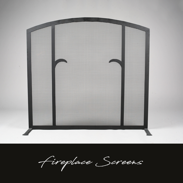 Hand-forged Fireplace Screens