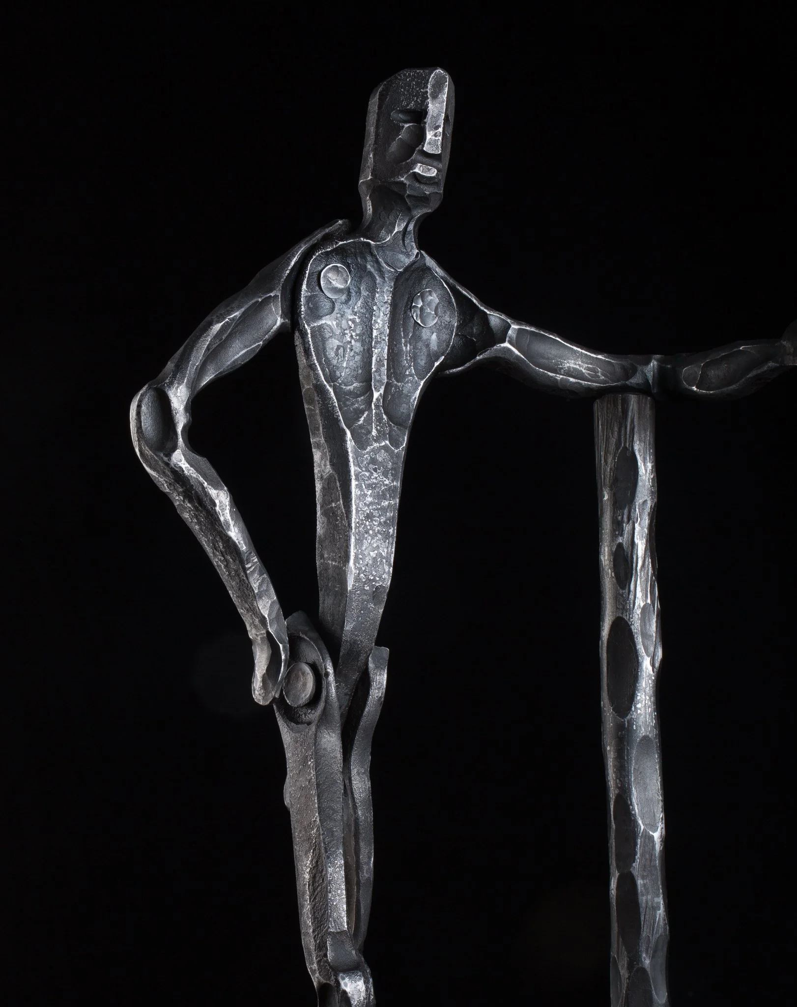 Metal Man Sculpture
