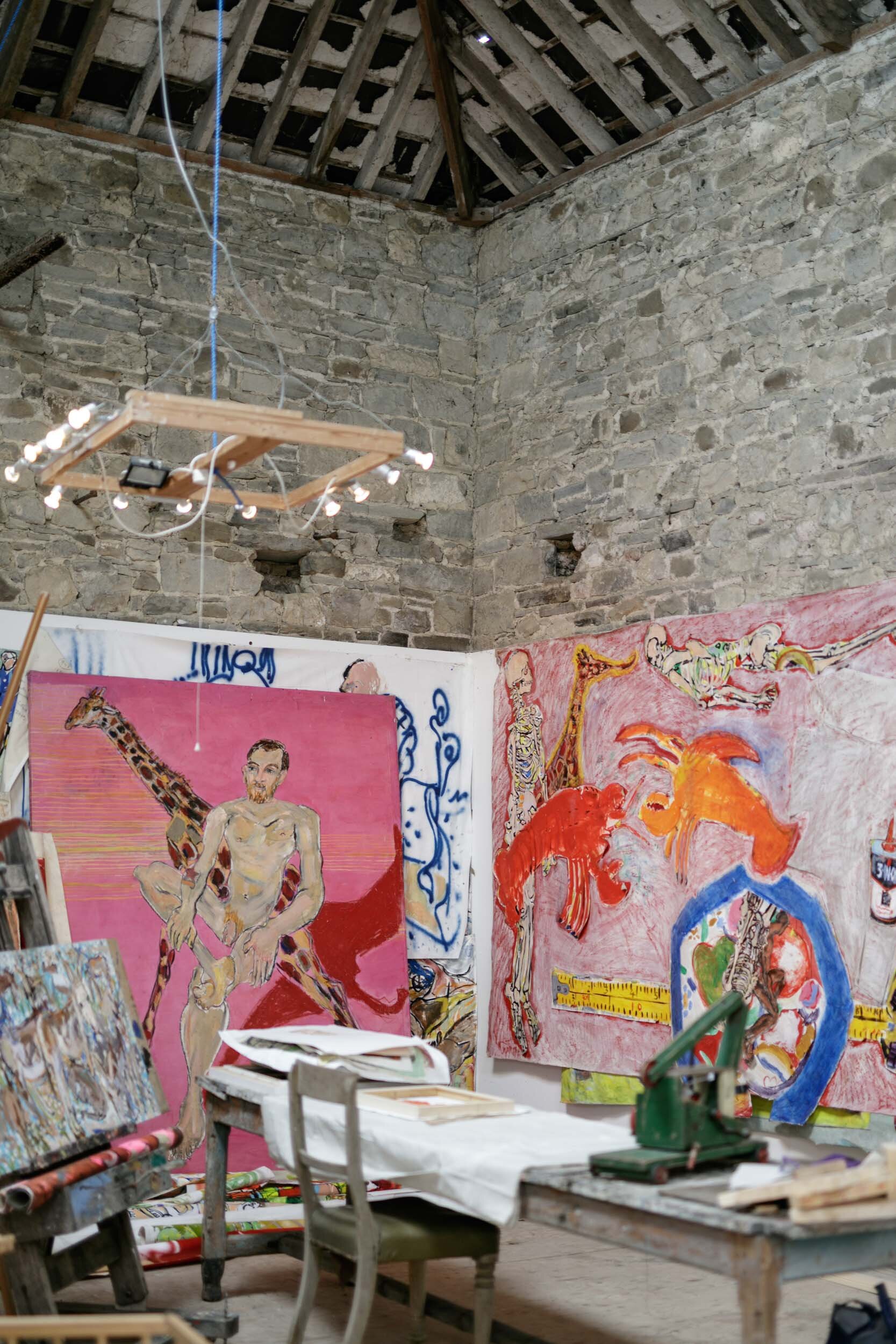  Elizabeth Cope’s studio                                     Shankill Castle, Kilkenny 