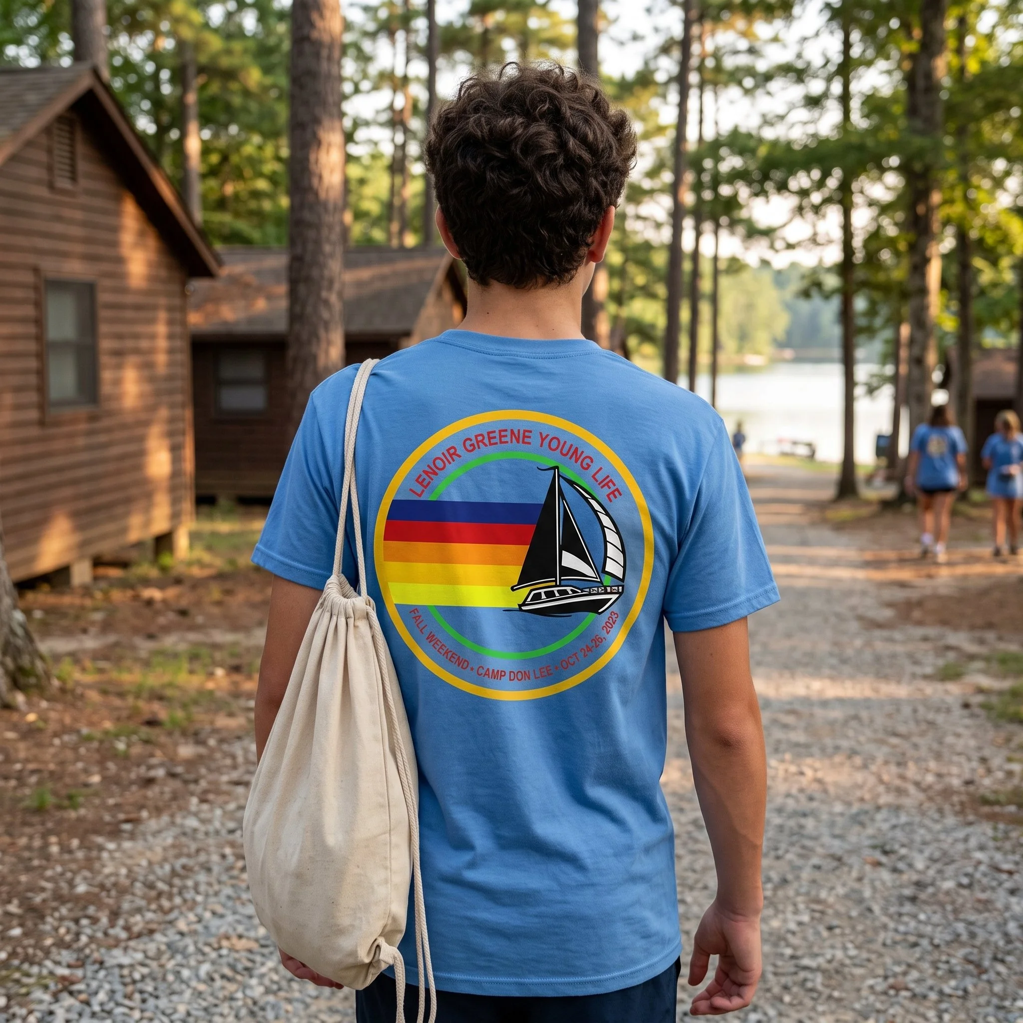 Lenoir Greene Young Life keeps us on our toes with their design ideas and we are always up to the challenge!  We had a lot of fun with these designs for their last few camp shirts.

Call or email us if we can print some custom apparel for your busine