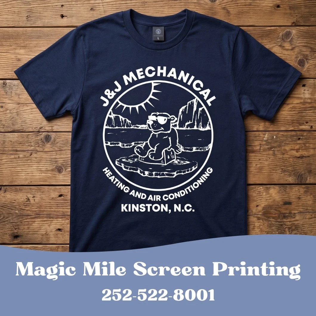 Contact us for all your custom printing needs!
brandon@bpotterphoto.com
252-522-8001
magicmilescreenprinting.com