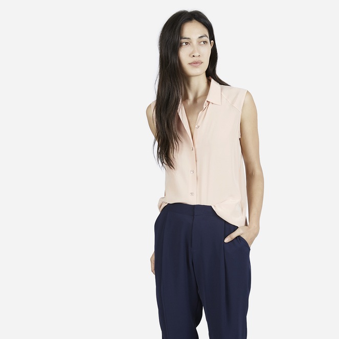 The Silk Sleeveless . $65