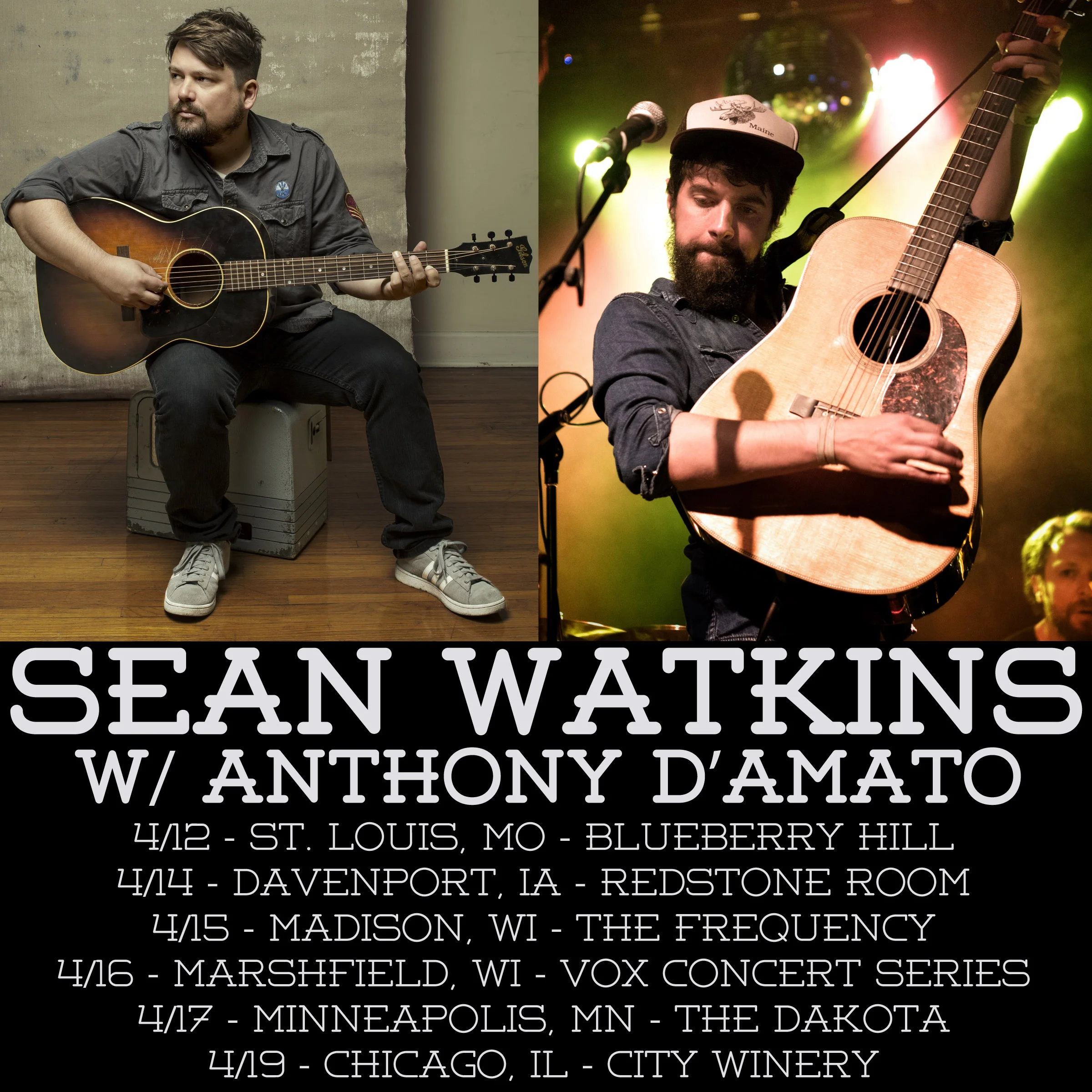 Sean Watkins Tour