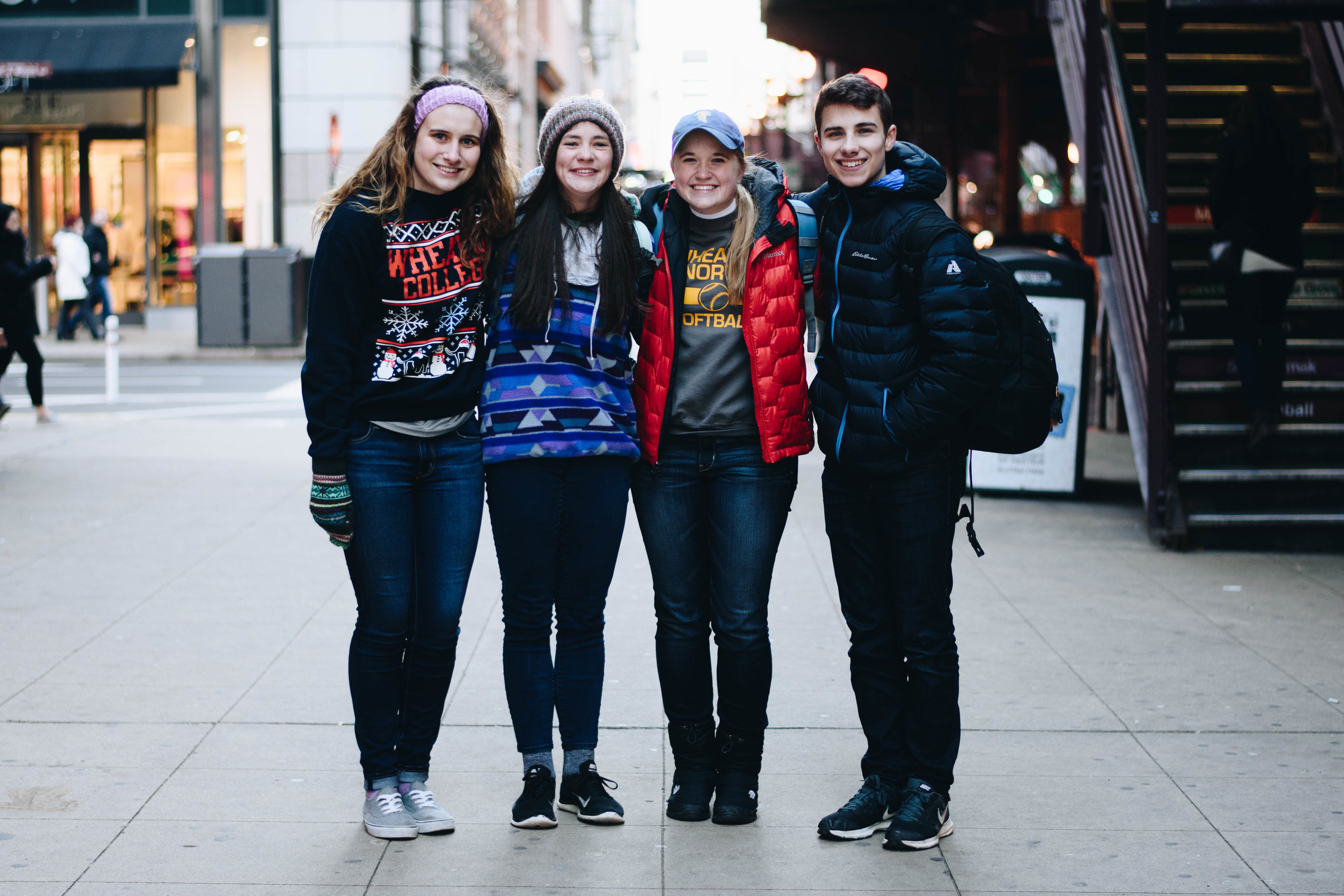 Betty, Eleah, Hannah, and Mark | State Street | November 20, 2016