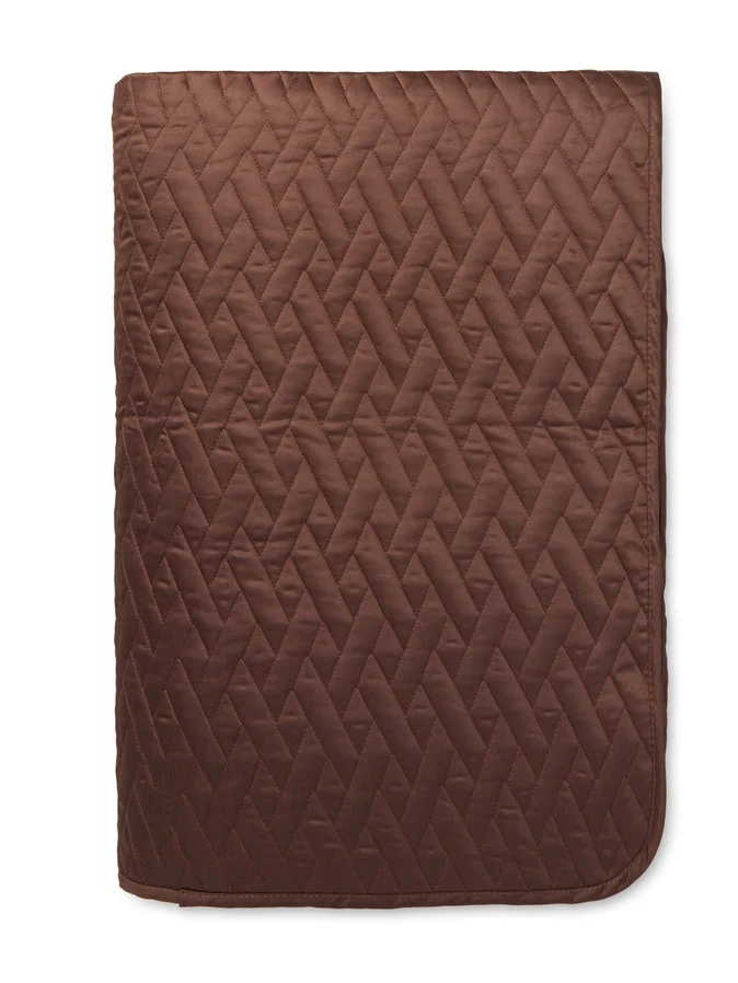 Brown Raso: Quilted Bedding
