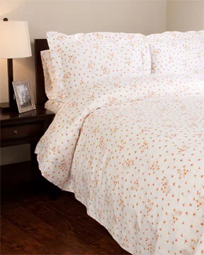 Lidia floral print linens