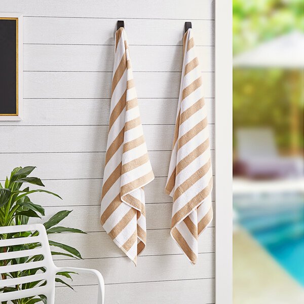 Black & Grey Cabo Cabana Beach Towels — She la la