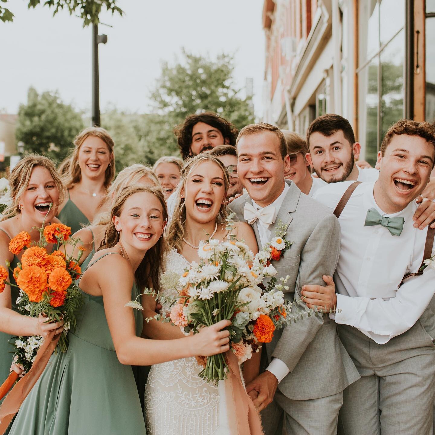 That just married &amp; hanging out with all your best friends feeling ✨