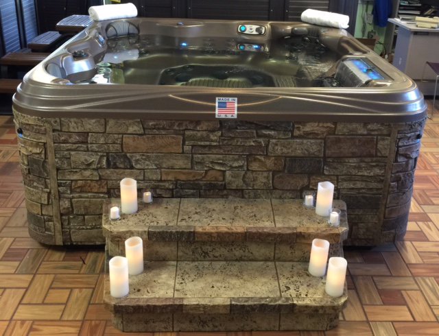 The 7' Antigua Elite from Island Spas