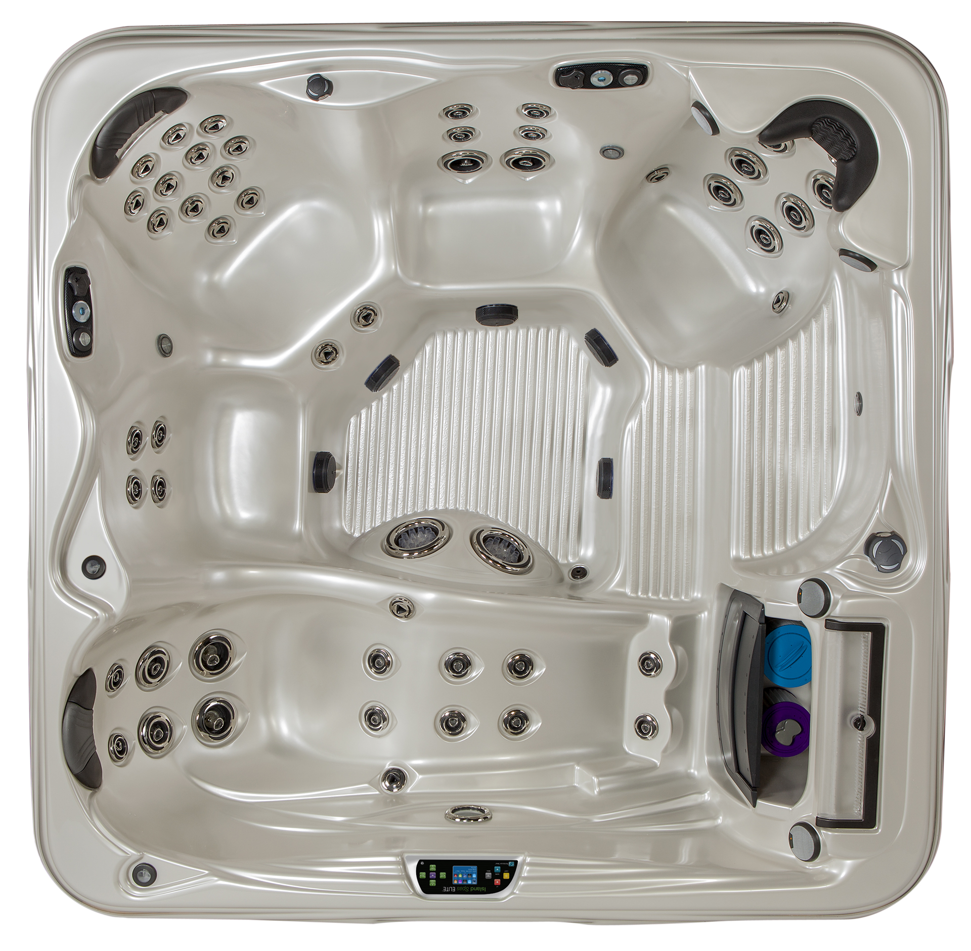 The Antigua Elite 7' Hot Tub by Island Spas available at Prestige Pools and Spas