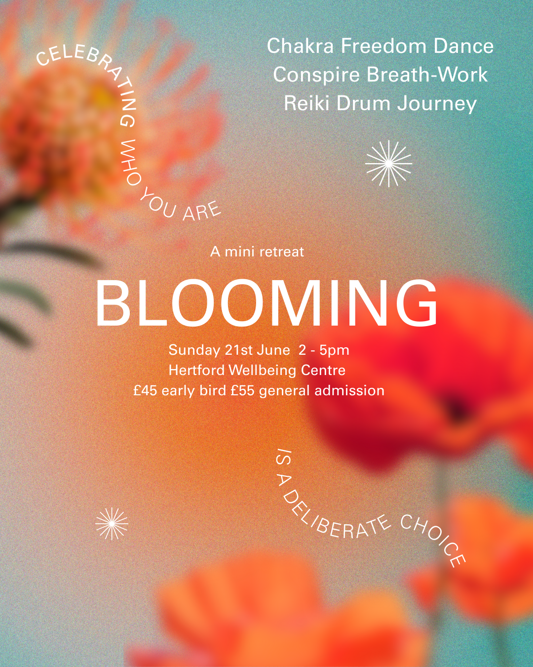 Blooming - Celebrations of You (Summer Mini Retreat