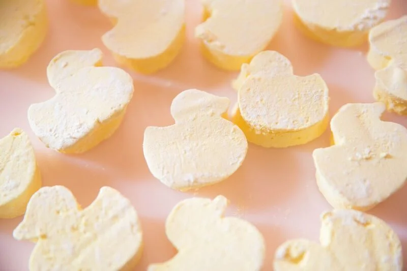 Homemade marshmallows by a little favour
