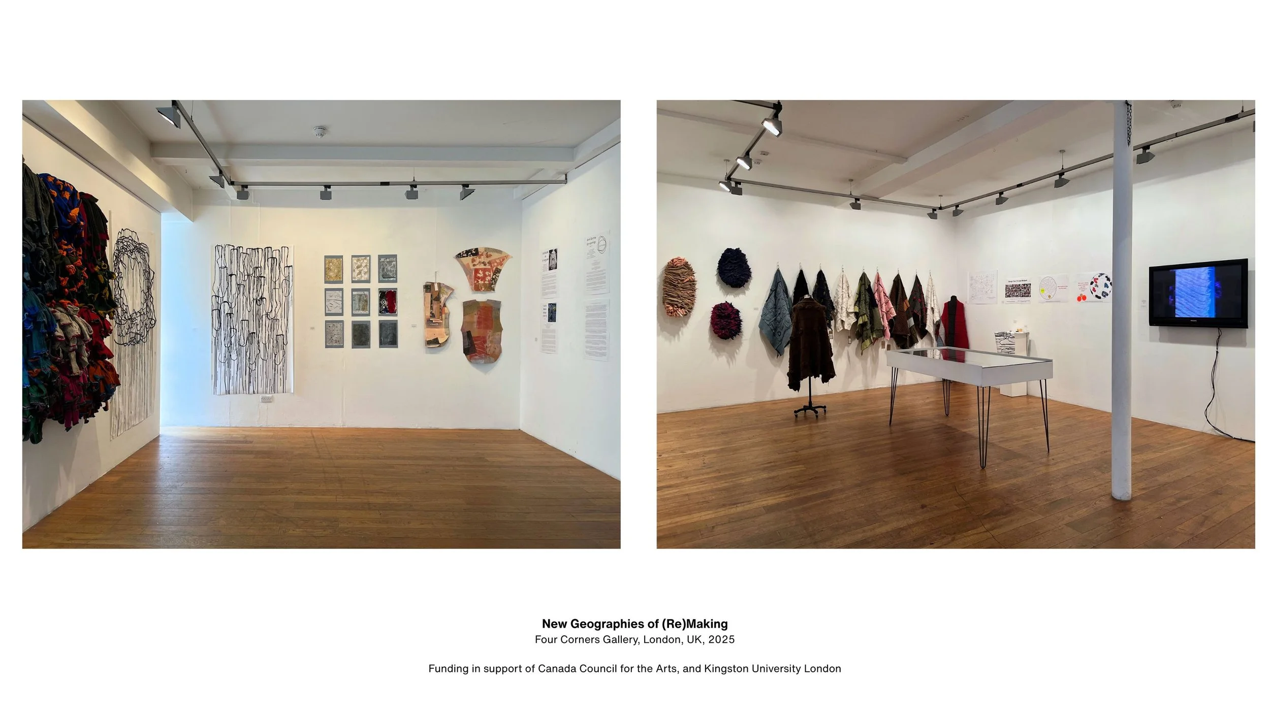 New Geographies of (Re)Making, Four Corners Gallery, London, Katherine Soucie, 2025