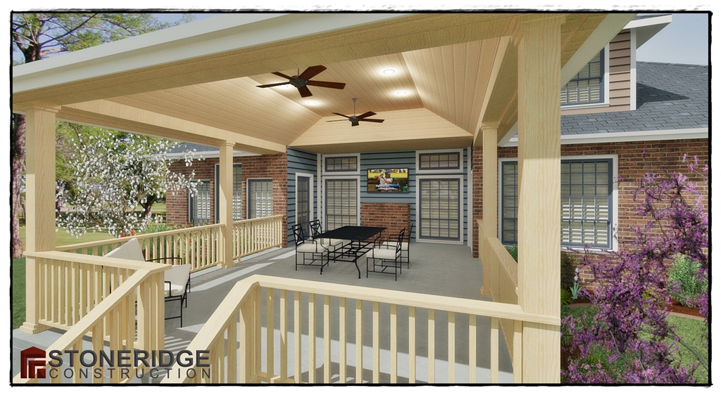 Whitson Portico | Design Rendering