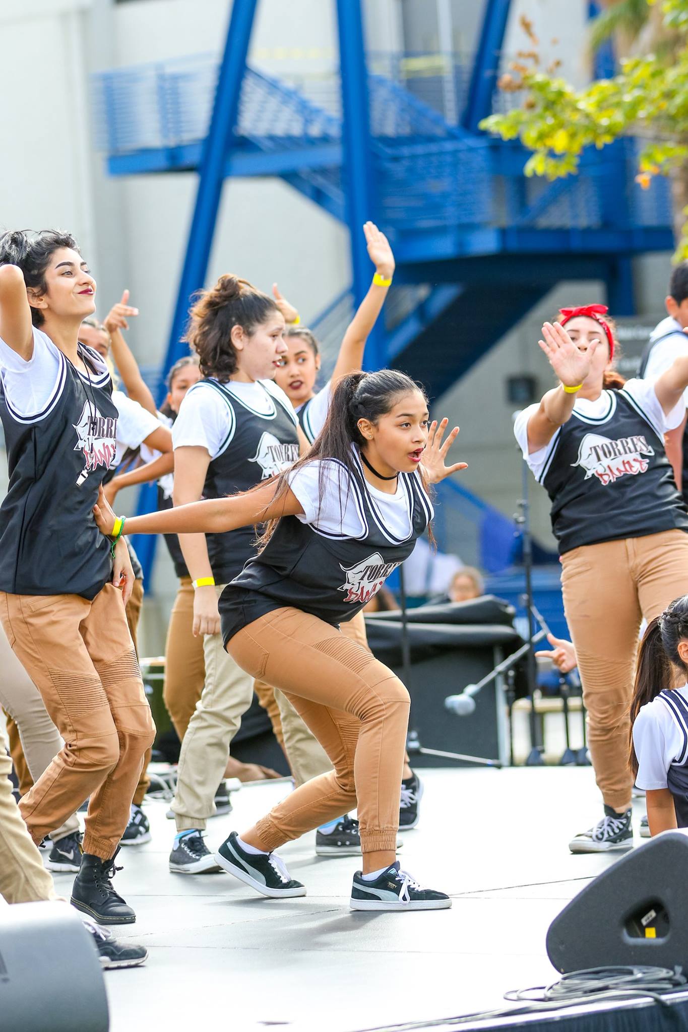 Rhythm Impact, EduCare's Dance Team from Esteban E. Torres High School performing at PATapalooza. Photo by: Juan Alaniz