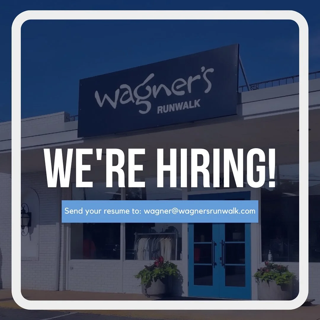 👟 Now Hiring at Wagner&rsquo;s RunWalk! 👟

Are you someone who loves people, enjoys staying active, and wants to make a difference in your community? We&rsquo;re looking for part-time or full-time Sales Associates to join our team!

We&rsquo;re ope