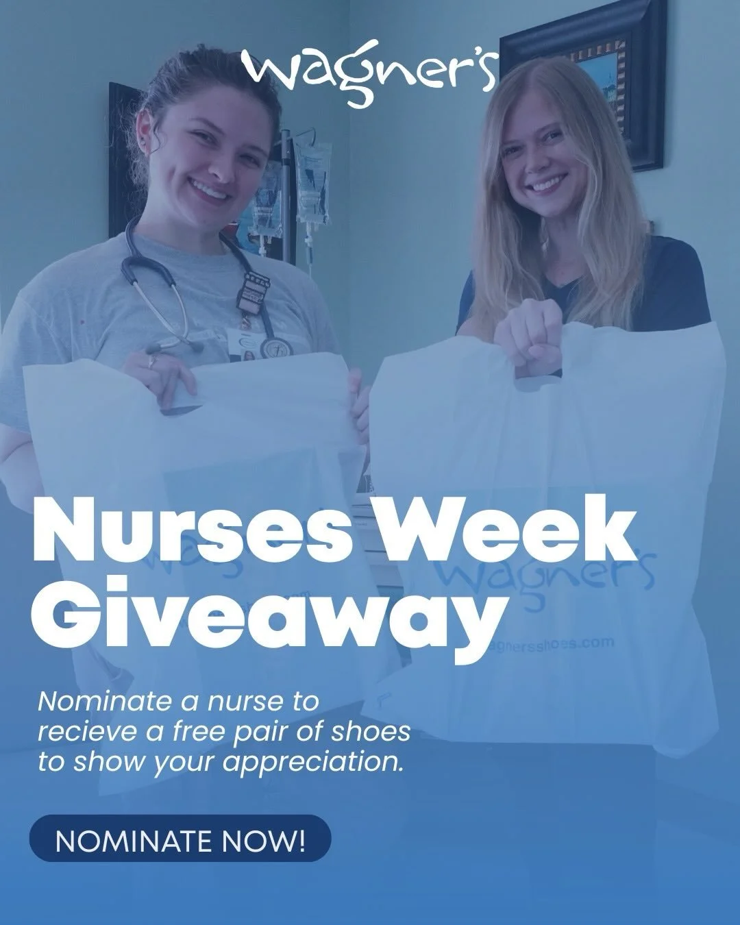 Nurses Week Giveaway 💙

Long shifts. Constant movement. You need shoes that actually support you through it.

We&rsquo;re giving away 20 pairs from brands like ON, HOKA, and Brooks&mdash;built for long hours on your feet.

&rarr; Nominate a nurse to