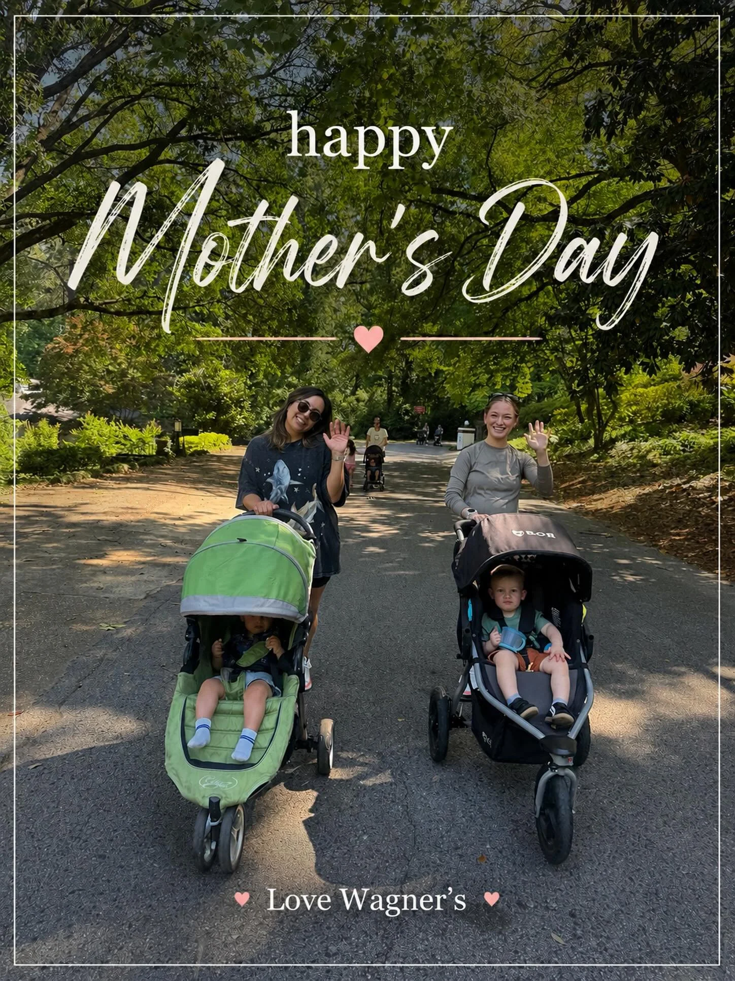 To the moms chasing littles, raising teens, running on coffee and grace, and the women still loving and guiding their children through every season of life&hellip; today we celebrate you.

Happy Mother&rsquo;s Day to every kind of mom. 💐
Love, Wagne