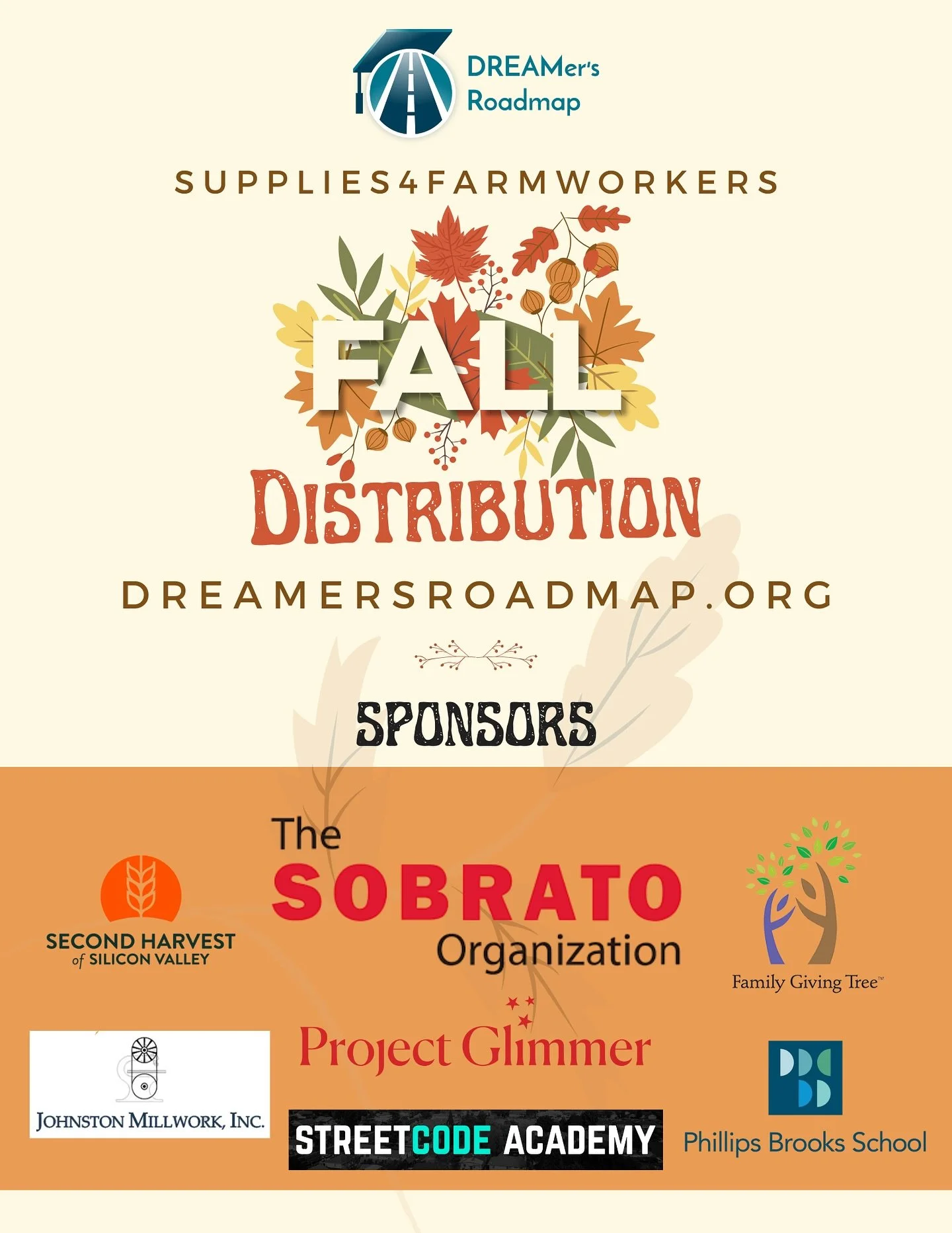Our heart is so full. Thank you to every sponsor and partner who helped make this Fall Distribution possible.

Because of your support, we&rsquo;re getting ready to serve 190 Farmworker families in San Mateo County, families who pour so much into our