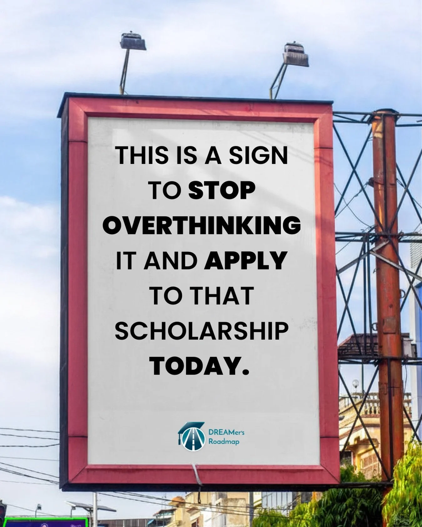 Someone needed to see this today. 
Not next week, not when you feel &rdquo;ready&rdquo;.
Today. 

Let&rsquo;s be honest, you&rsquo;ve been ready, you&rsquo;re just overthinking It. 

Go Apply. We&rsquo;re here to support you and cheer you every step 
