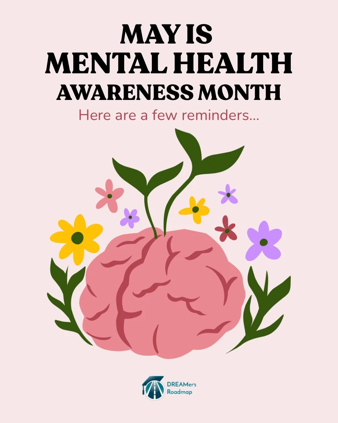 May is Mental Health Awareness Month. According to the National Alliance on Mental Illness, approximately 1 in 5 adults in the U.S. experience a mental health condition each year.

We want you to know that you are not alone. No est&aacute;s solo! 

M