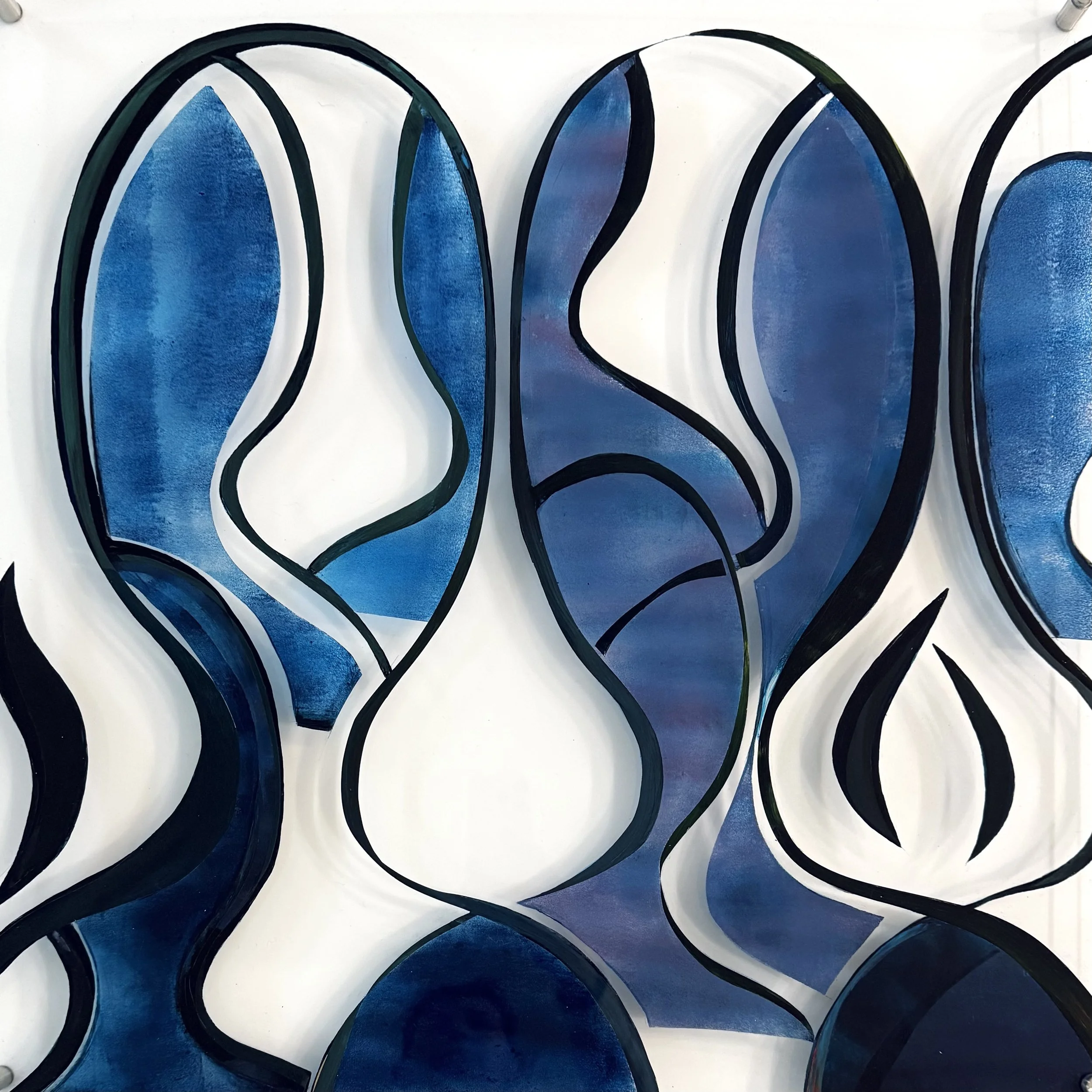 The Mind”s Eye Acrylic on Plexiglass 24 x 24”