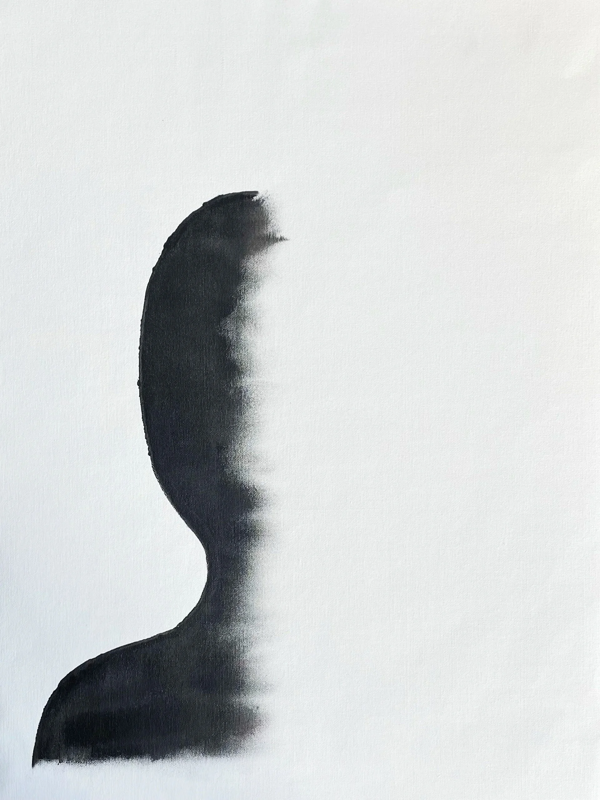 Under the Clouds 7, acrylic on unstretched canvas, 18 x 24" (Alma Gallery)