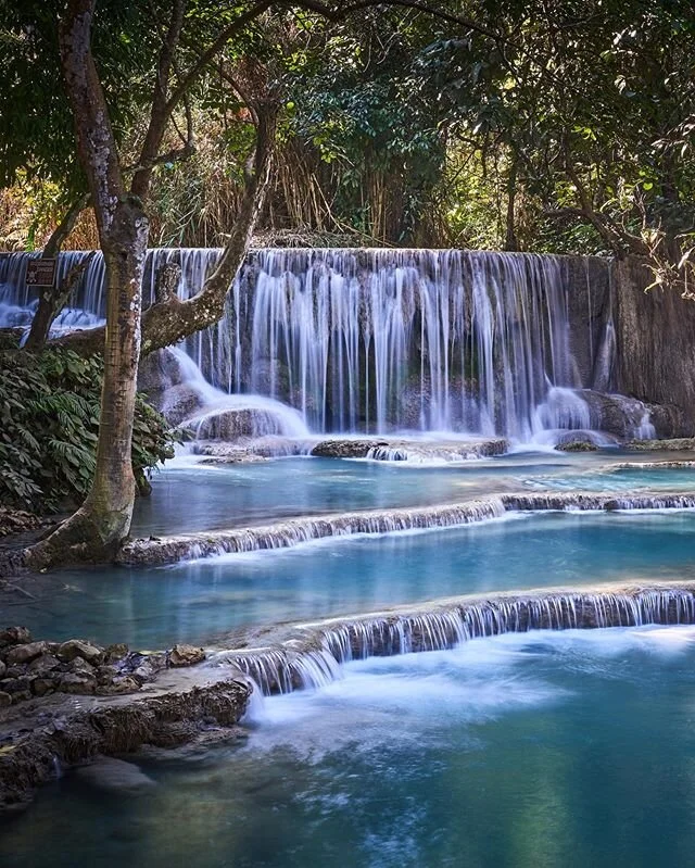Kouang Si Waterfalls, Laos.
.
.
.
.
#luangprabang #laos #mountains #scenic #contikiasia #nature #neature #instagood #nationalpark #nationalforest #nationalmonument #hiking #gohike #outdoors #explore #trip #adventure #travel #vacation #camp #beautiful